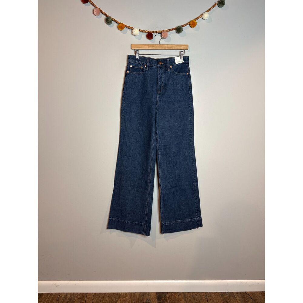 NWT J. Crew Wide Leg Trouser jeans